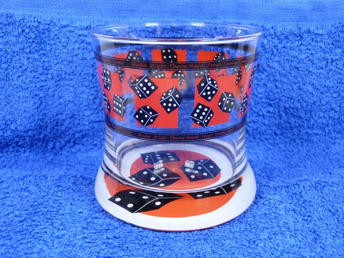 Vintage whiskey cocktail - whiskey, dice