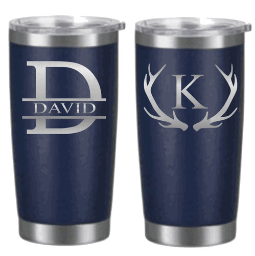 Monogrammed tumbler - monogrammed,