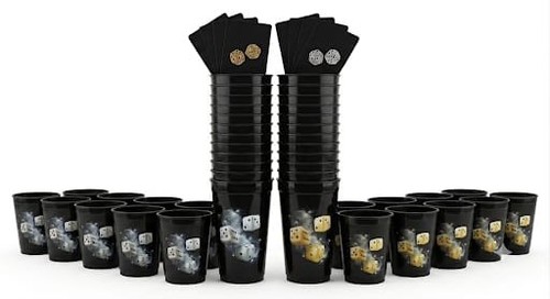 30x casino party cups - 30x,