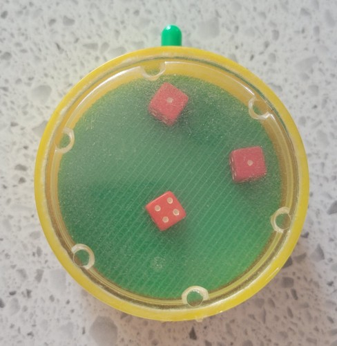 Vintage pocket dice tumbler - vintage,